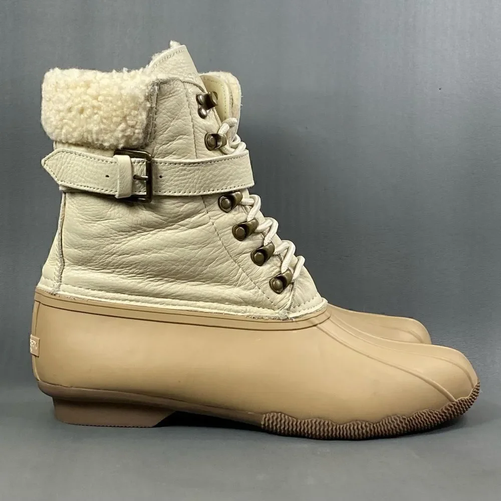 Sperry Shearwater Buckle Boots womens size 11